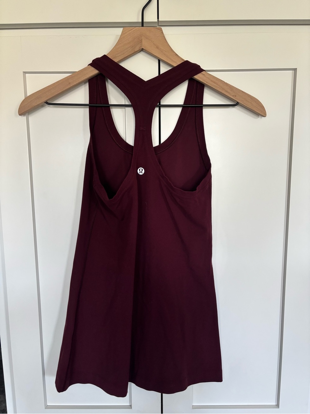 lululemon athletica Women's Burgundy Racerback Tank - Picture 2 of 3